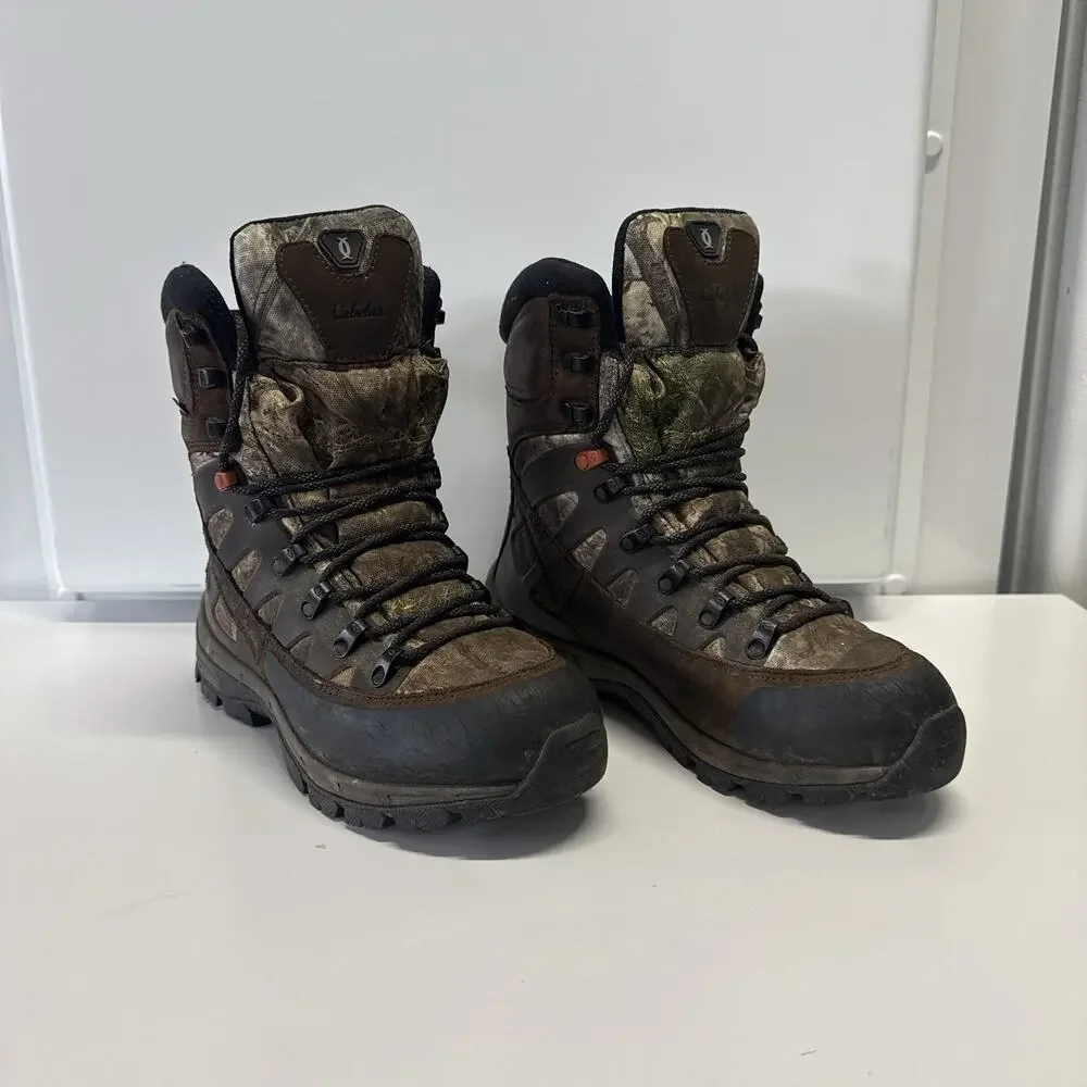 Cabela's GORE-TEX Thinsulate Ultra Boots Mens 8 Medium Waterproof Hunting Shoes